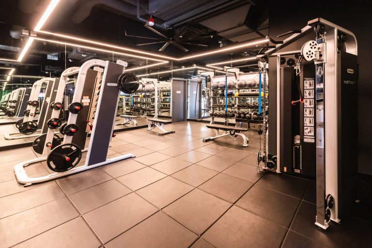 State-Of-The-Art Fitness Center At Arrivé Apartments in Seattle, WA